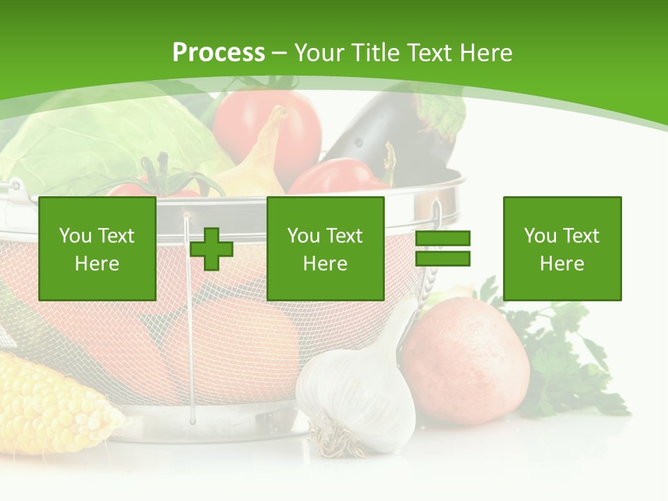 Object Tomato Vegetation PowerPoint Template