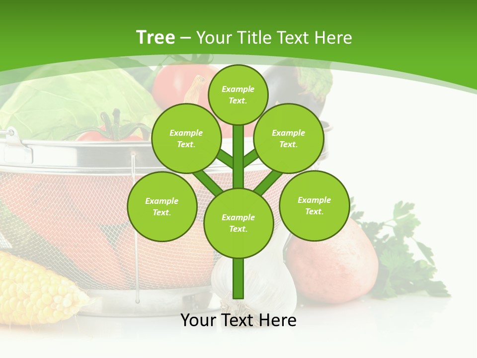 Object Tomato Vegetation PowerPoint Template