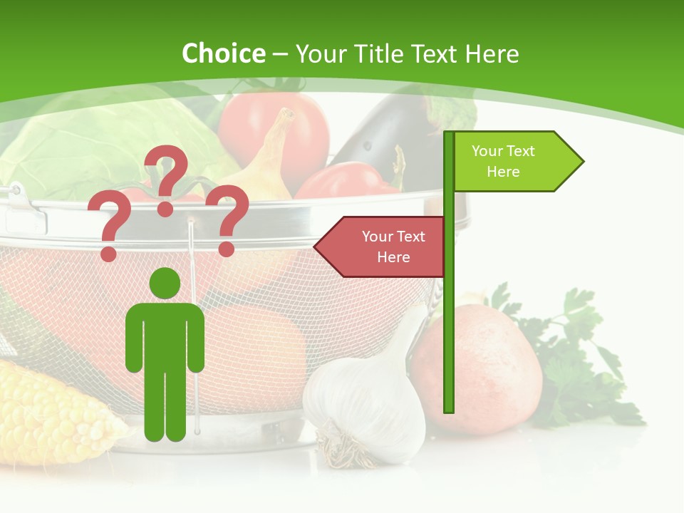 Object Tomato Vegetation PowerPoint Template