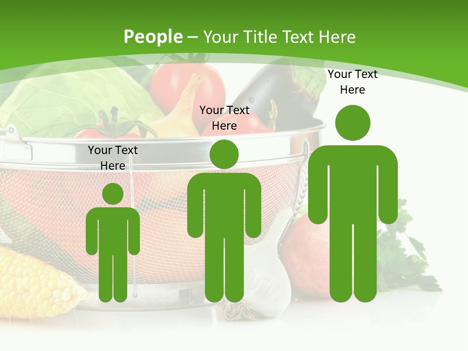 Object Tomato Vegetation PowerPoint Template