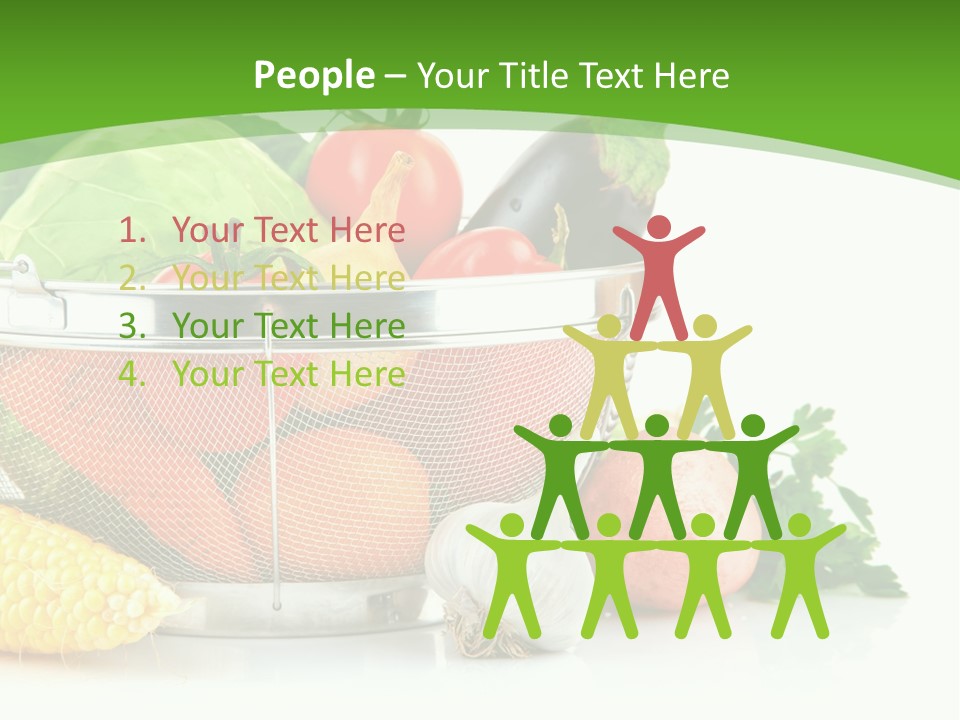 Object Tomato Vegetation PowerPoint Template