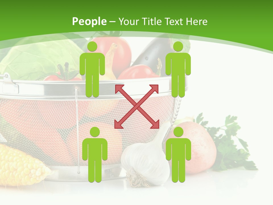 Object Tomato Vegetation PowerPoint Template