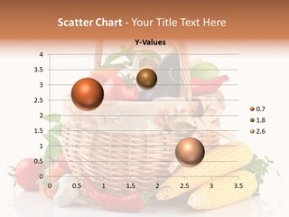 Vegetable Healthy Eating Object PowerPoint Template