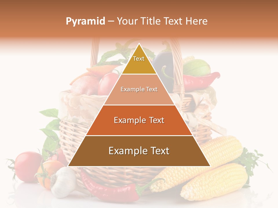 Vegetable Healthy Eating Object PowerPoint Template
