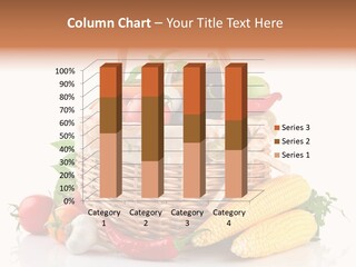 Vegetable Healthy Eating Object PowerPoint Template