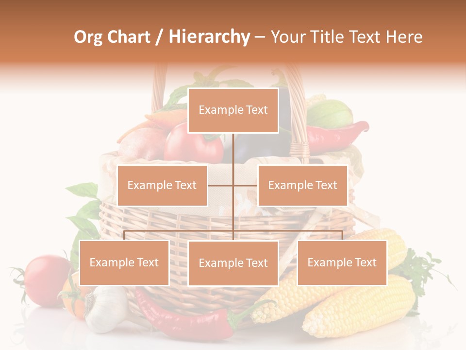 Vegetable Healthy Eating Object PowerPoint Template