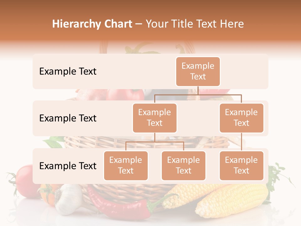 Vegetable Healthy Eating Object PowerPoint Template