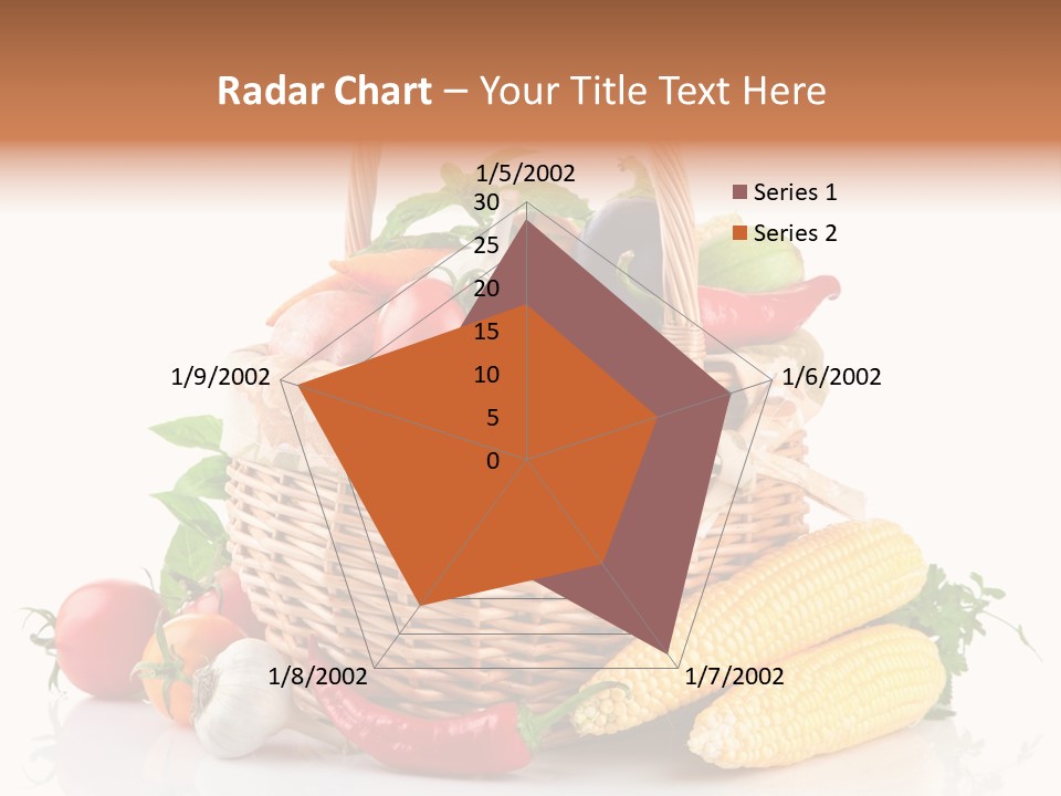 Vegetable Healthy Eating Object PowerPoint Template