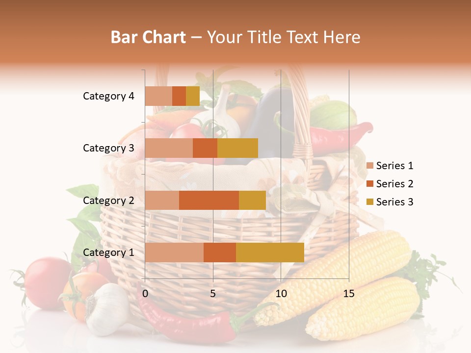 Vegetable Healthy Eating Object PowerPoint Template