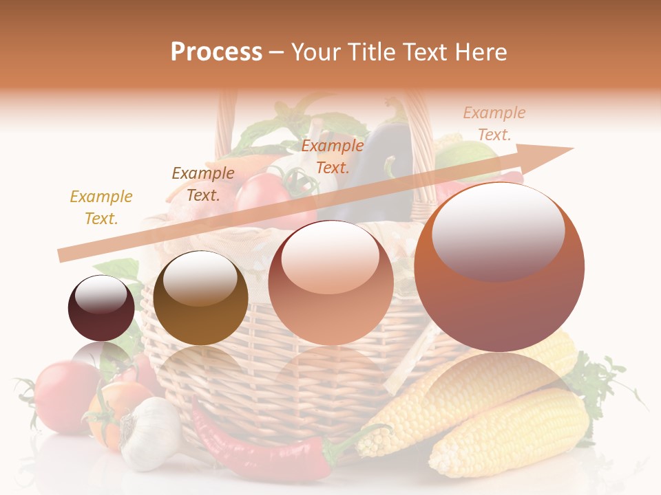 Vegetable Healthy Eating Object PowerPoint Template