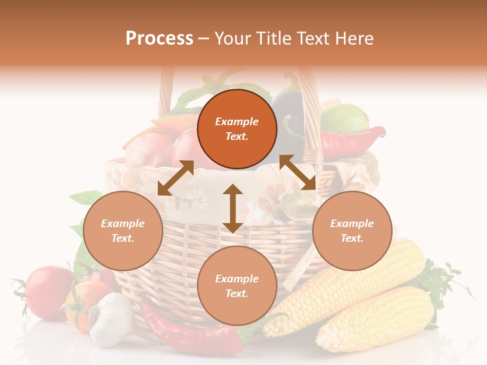 Vegetable Healthy Eating Object PowerPoint Template