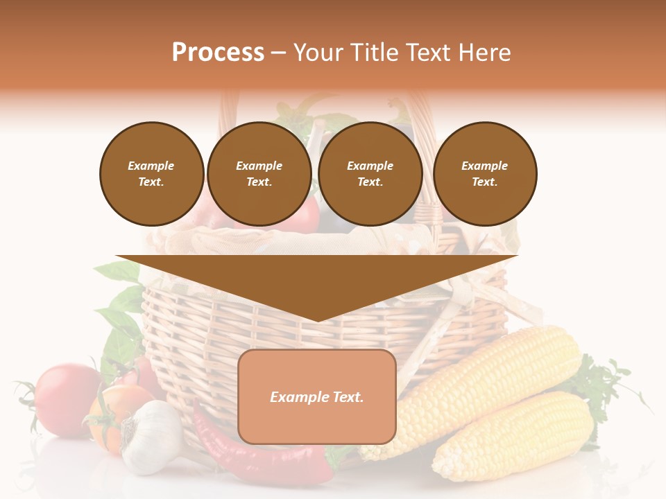 Vegetable Healthy Eating Object PowerPoint Template