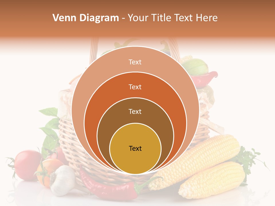 Vegetable Healthy Eating Object PowerPoint Template
