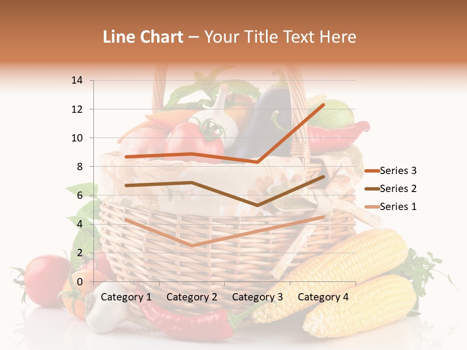 Vegetable Healthy Eating Object PowerPoint Template
