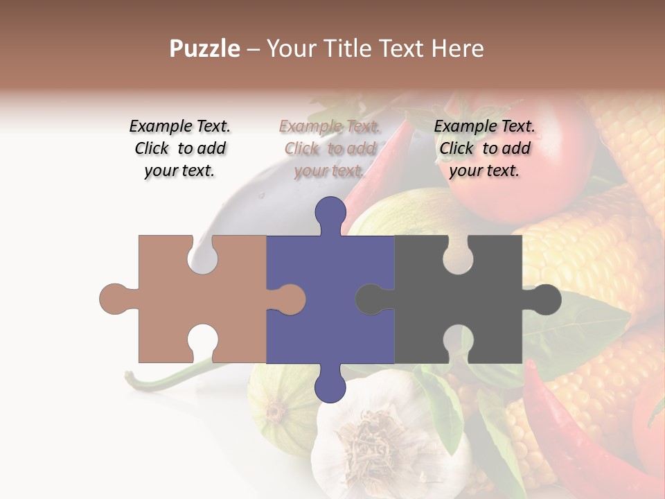 Sieve Pepper Vegetable PowerPoint Template