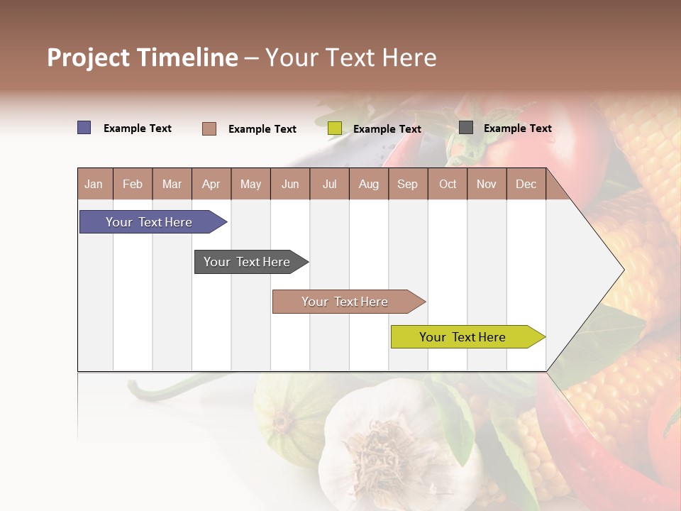 Sieve Pepper Vegetable PowerPoint Template