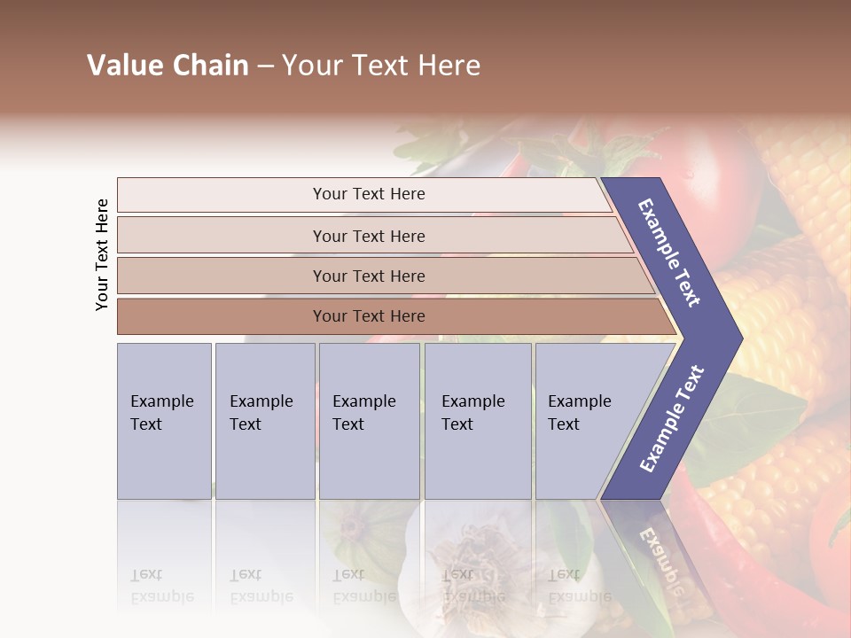 Sieve Pepper Vegetable PowerPoint Template