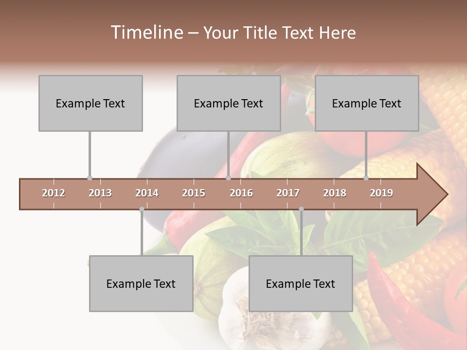 Sieve Pepper Vegetable PowerPoint Template