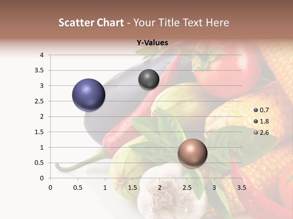 Sieve Pepper Vegetable PowerPoint Template