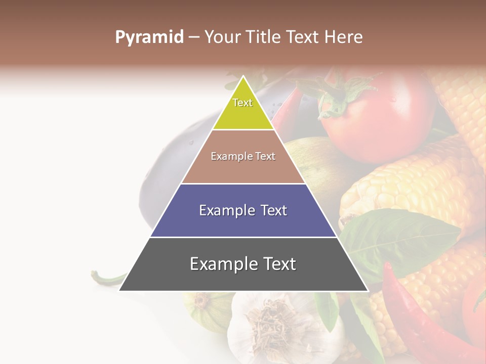 Sieve Pepper Vegetable PowerPoint Template