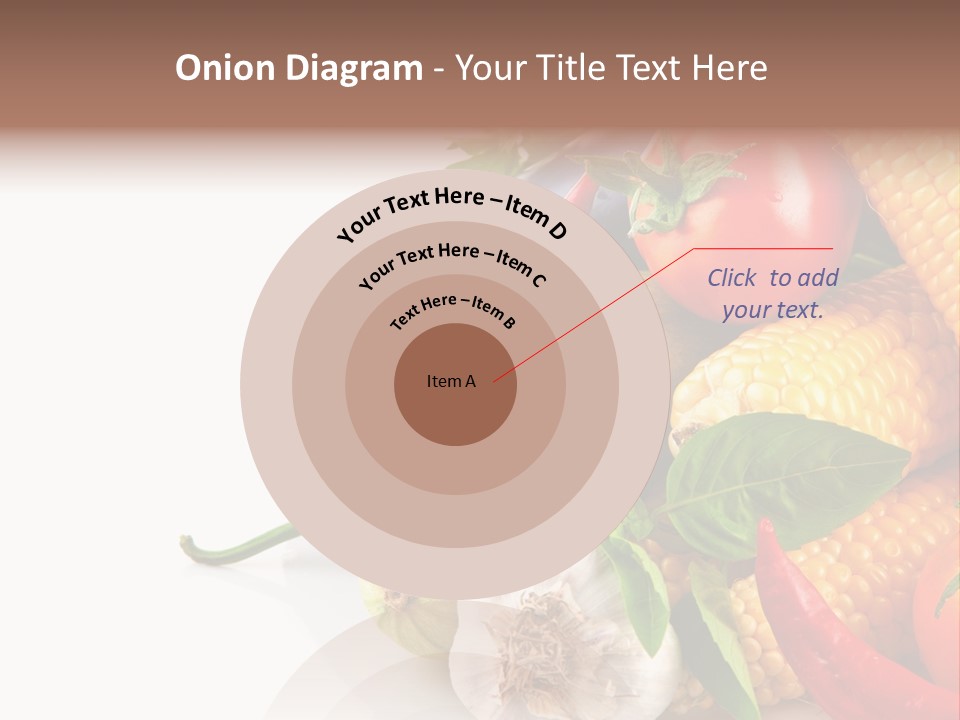 Sieve Pepper Vegetable PowerPoint Template