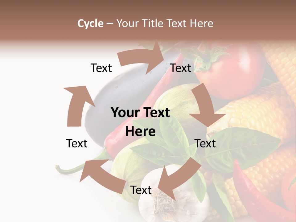 Sieve Pepper Vegetable PowerPoint Template