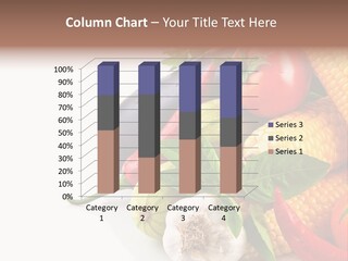 Sieve Pepper Vegetable PowerPoint Template