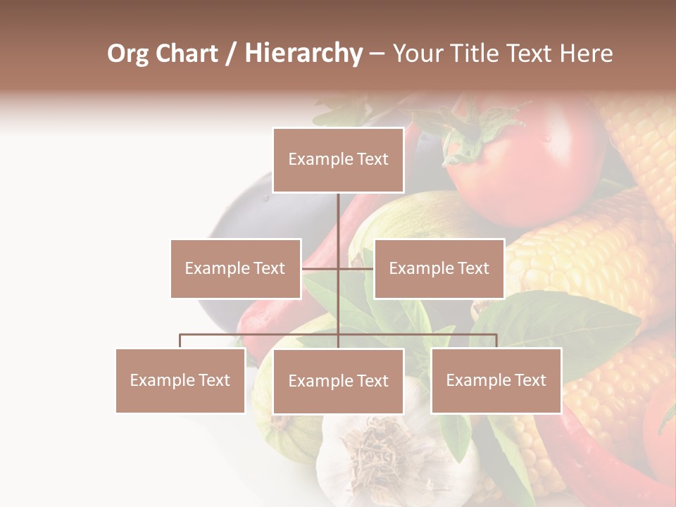 Sieve Pepper Vegetable PowerPoint Template
