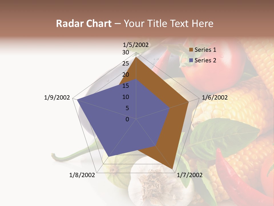 Sieve Pepper Vegetable PowerPoint Template