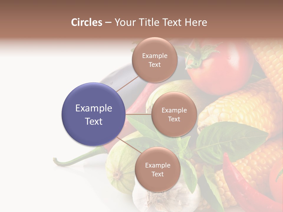 Sieve Pepper Vegetable PowerPoint Template