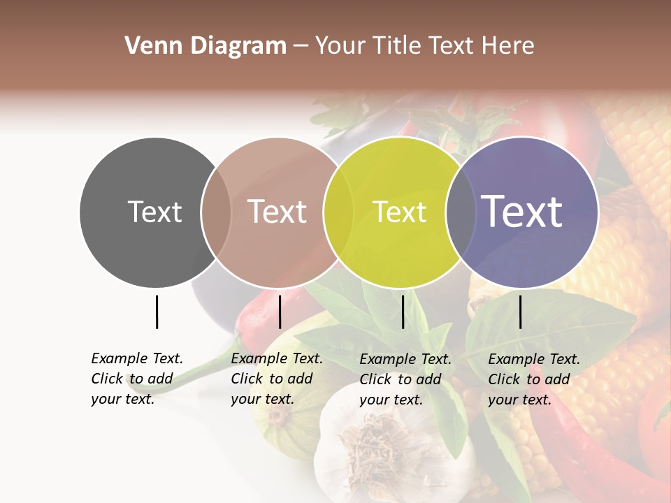 Sieve Pepper Vegetable PowerPoint Template