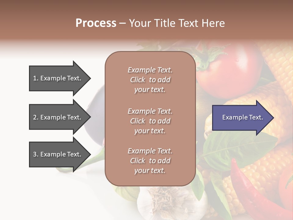 Sieve Pepper Vegetable PowerPoint Template