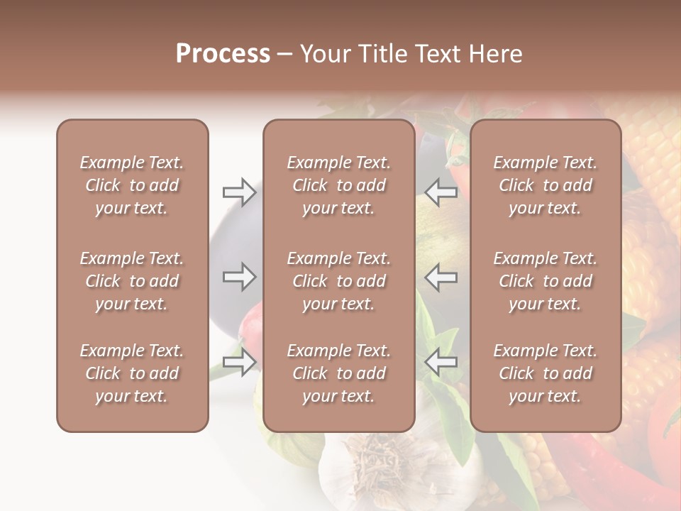 Sieve Pepper Vegetable PowerPoint Template