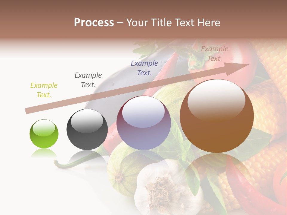 Sieve Pepper Vegetable PowerPoint Template