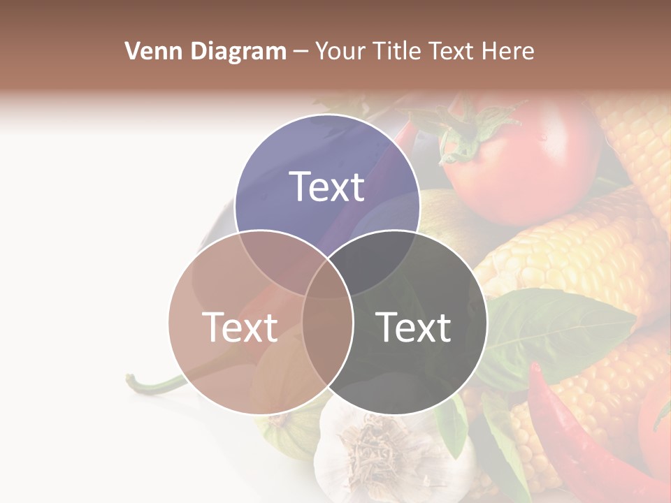 Sieve Pepper Vegetable PowerPoint Template