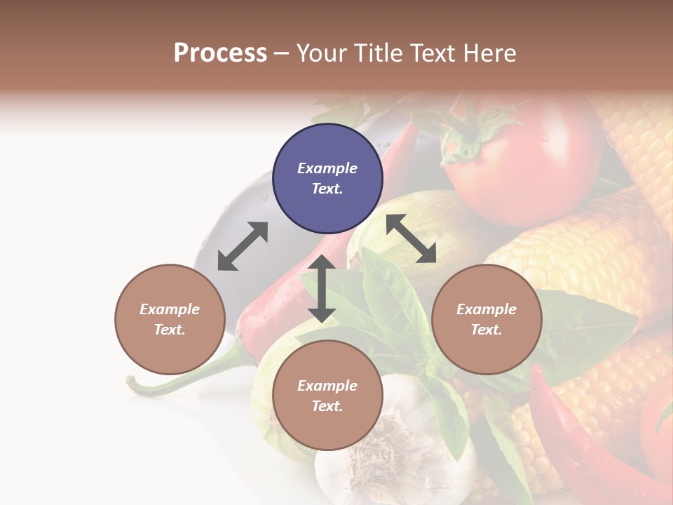 Sieve Pepper Vegetable PowerPoint Template