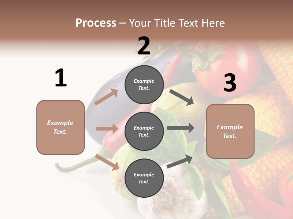 Sieve Pepper Vegetable PowerPoint Template