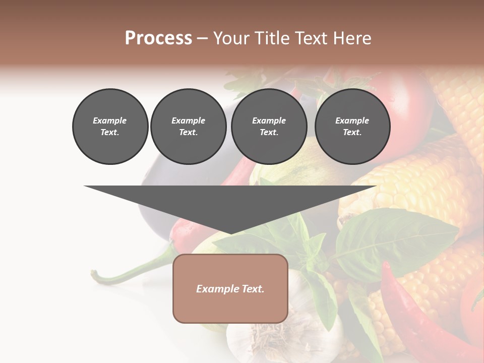 Sieve Pepper Vegetable PowerPoint Template