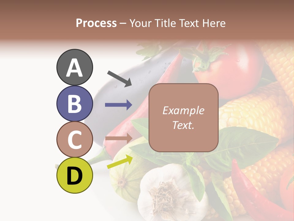 Sieve Pepper Vegetable PowerPoint Template
