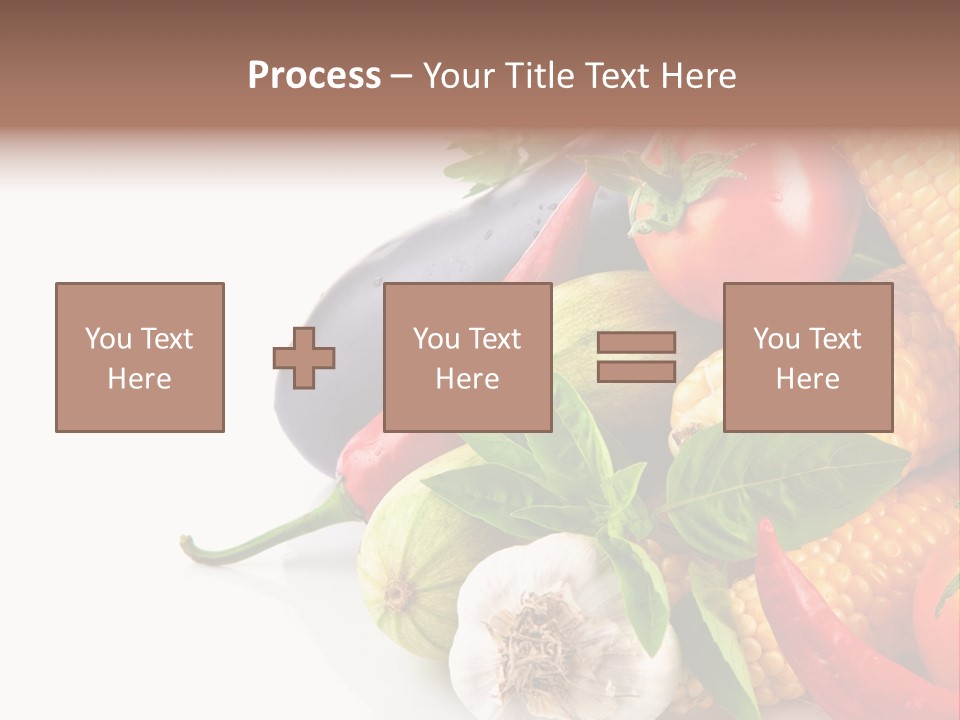 Sieve Pepper Vegetable PowerPoint Template
