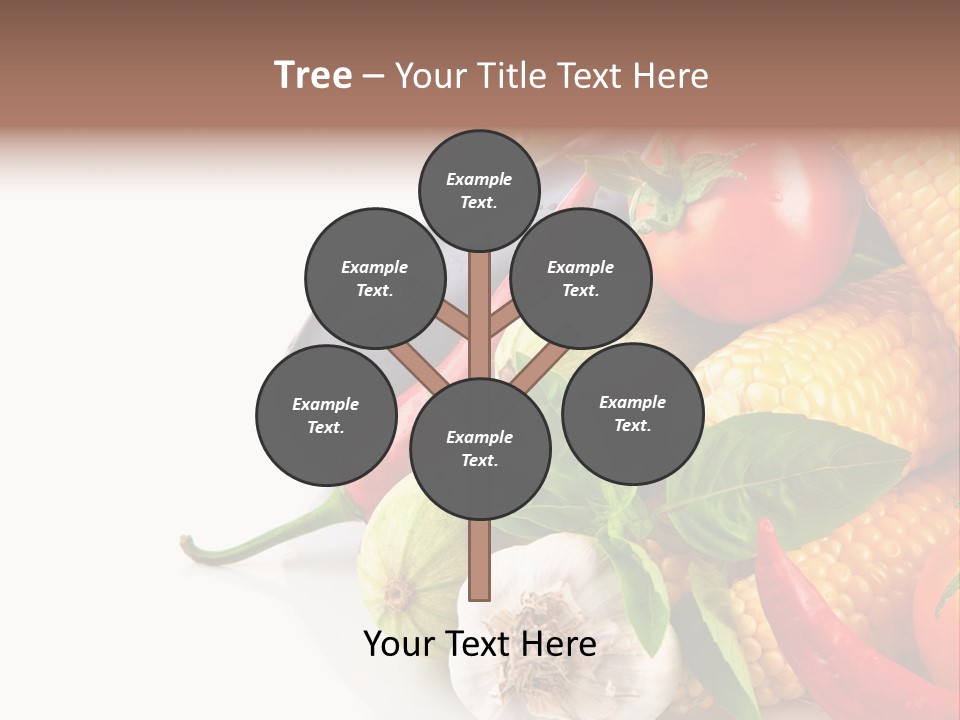 Sieve Pepper Vegetable PowerPoint Template