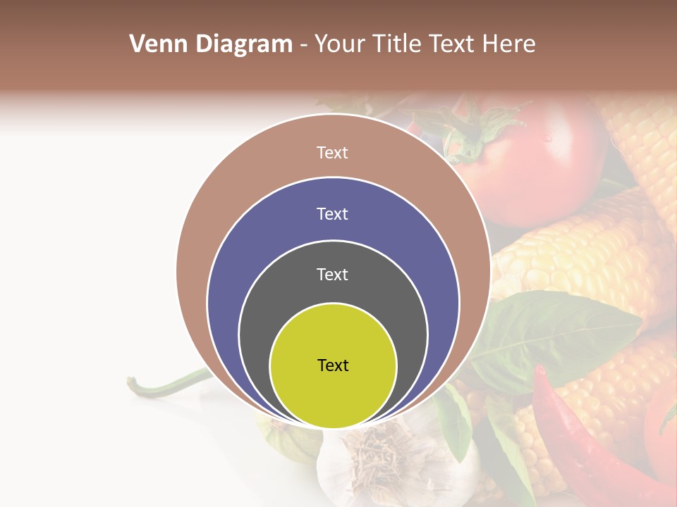 Sieve Pepper Vegetable PowerPoint Template
