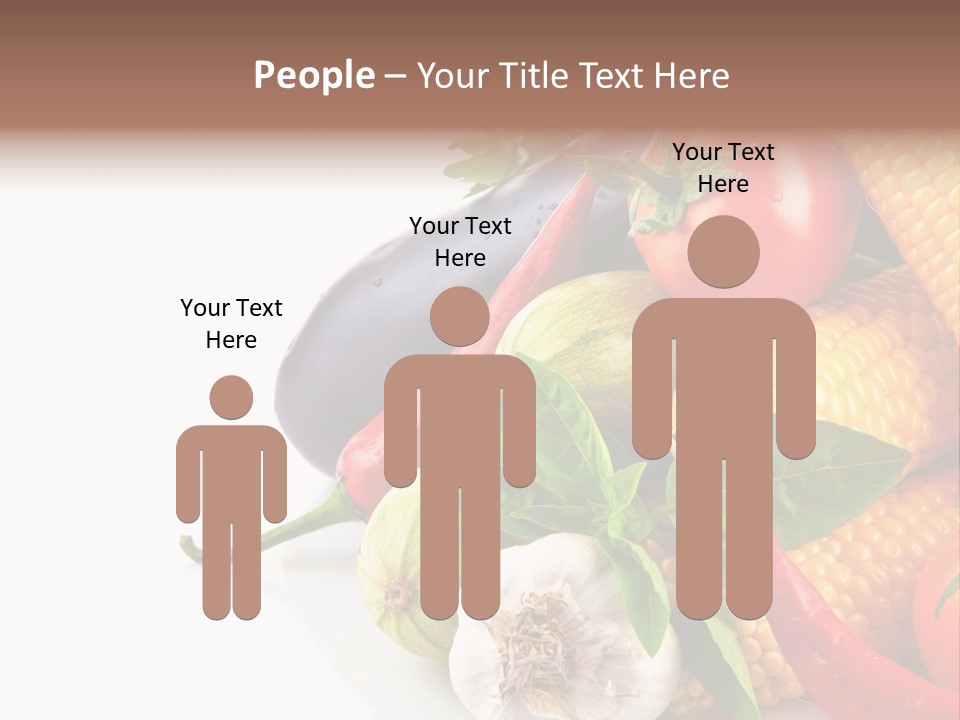 Sieve Pepper Vegetable PowerPoint Template