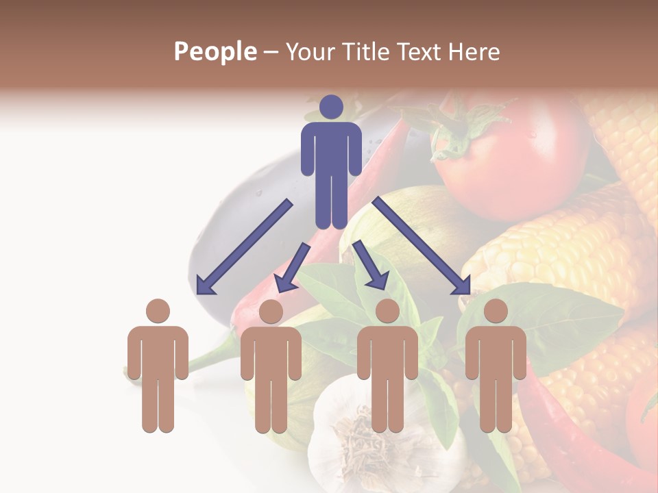 Sieve Pepper Vegetable PowerPoint Template