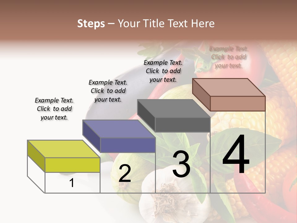 Sieve Pepper Vegetable PowerPoint Template