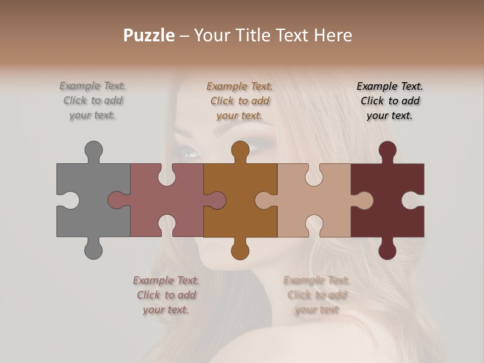 Hair Charm Attractive PowerPoint Template