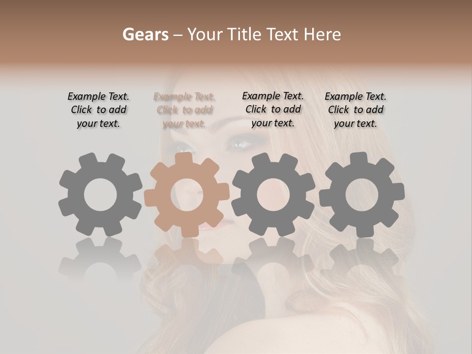 Hair Charm Attractive PowerPoint Template