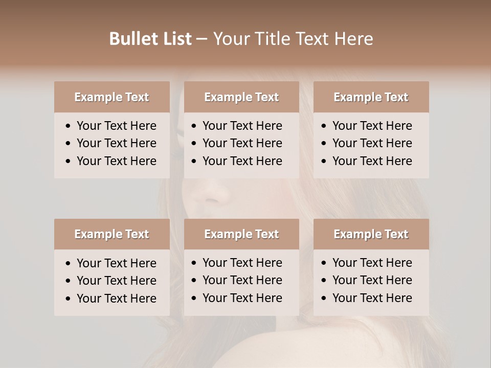 Hair Charm Attractive PowerPoint Template