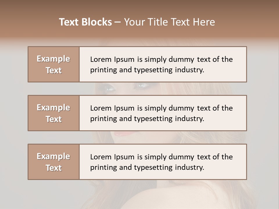 Hair Charm Attractive PowerPoint Template