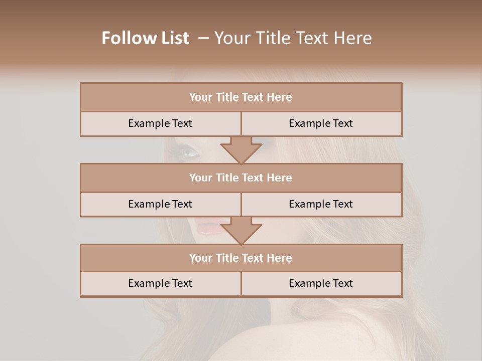 Hair Charm Attractive PowerPoint Template